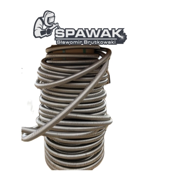 Rura nierdzewna karbowana DN 25